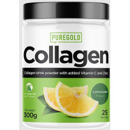 Pure Gold Protein Protein Collagen Stevia Колаген зі смаком лимонад 300 g
