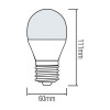 Horoz Electric LED METRO-2 10W E27 4200K  (001-0060-2448) - зображення 2