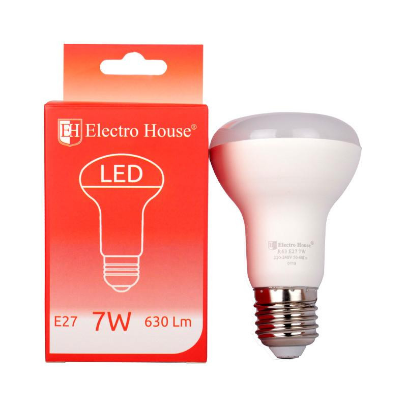 Electro House LED R63 E27 7W (EH-LMP-R63) - зображення 1