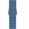 Apple Ремешок кожаный Watch 44mm/42mm Leather Loop Cape Cod Blue Large (MTHA2) - зображення 1