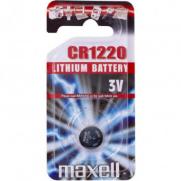 Maxell CR1220 bat(3B) Lithium 1шт (M-11238200)