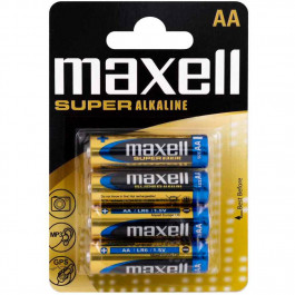Maxell AA LR-6 SUPER BLIST 4шт (M-774409.04.EU)