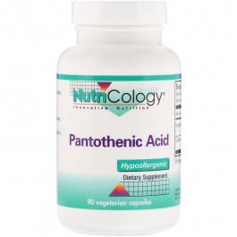 NutriCology Pantothenic Acid 90 Veggie Caps Пантотеновакислота