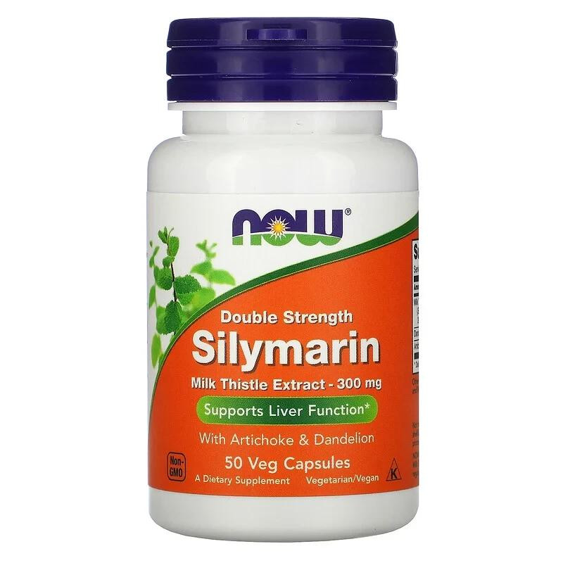 Now Расторопша (Silymarin) 300 мг 50 капсул (04738) - зображення 1
