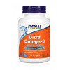 Now Супер омега 3, Omega-3, Now Foods, 500 EPA/250 DHA, 90 капсул - зображення 1