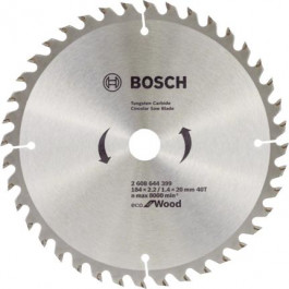   Bosch Eco for Wood 184x2,2x20-40T (2608644399) GKS140