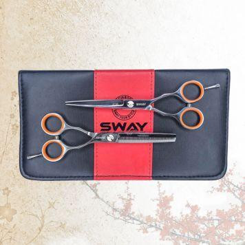 SWAY Набор парикмахерских ножниц  Job 501 размер 5,5 - зображення 1