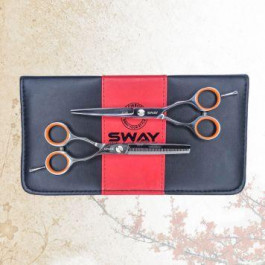 SWAY Набор парикмахерских ножниц  Job 501 размер 5,5