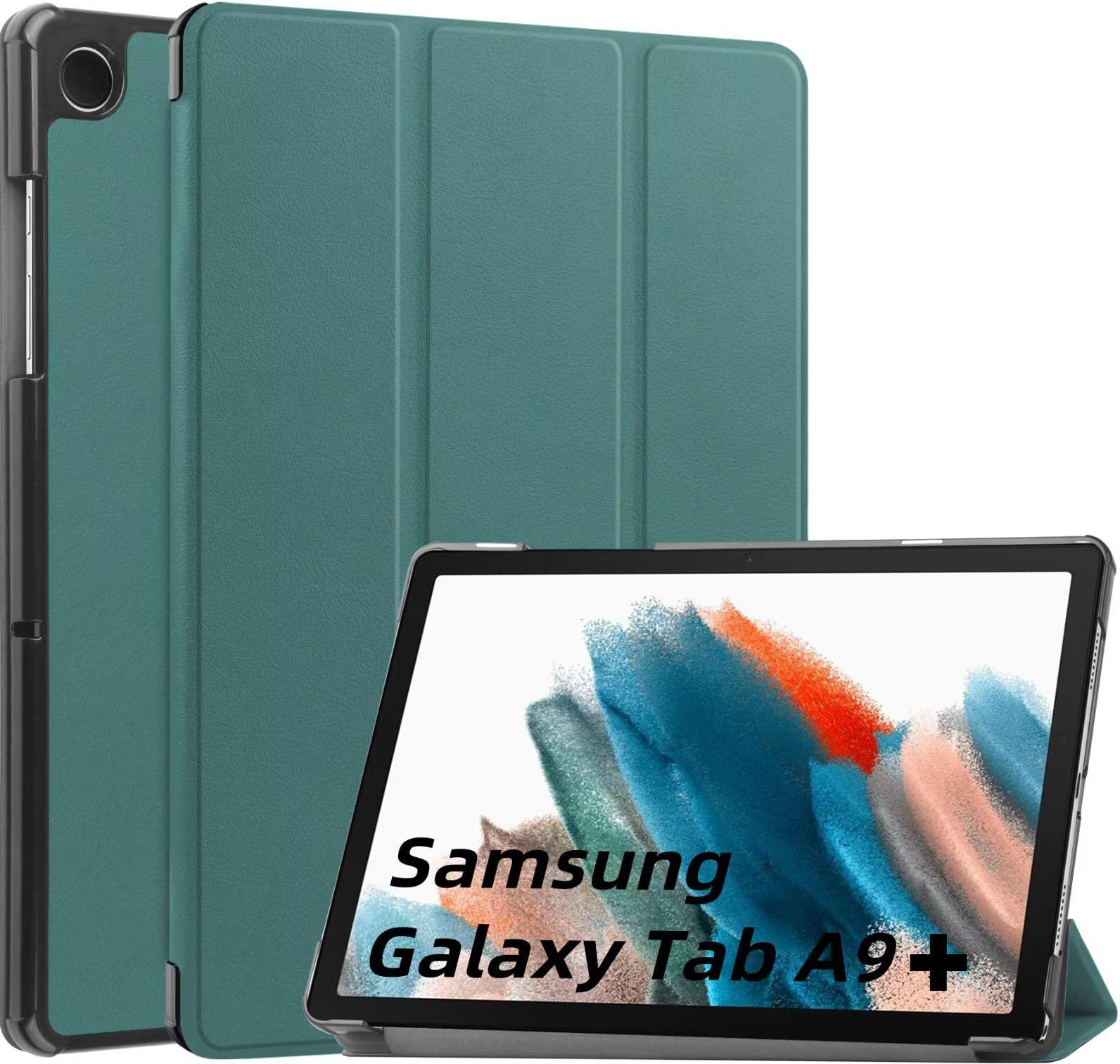 BeCover Чохол-книжка Smart Case для Samsung Galaxy Tab A9 Plus SM-X210/SM-X215 Dark Green (710307) - зображення 1