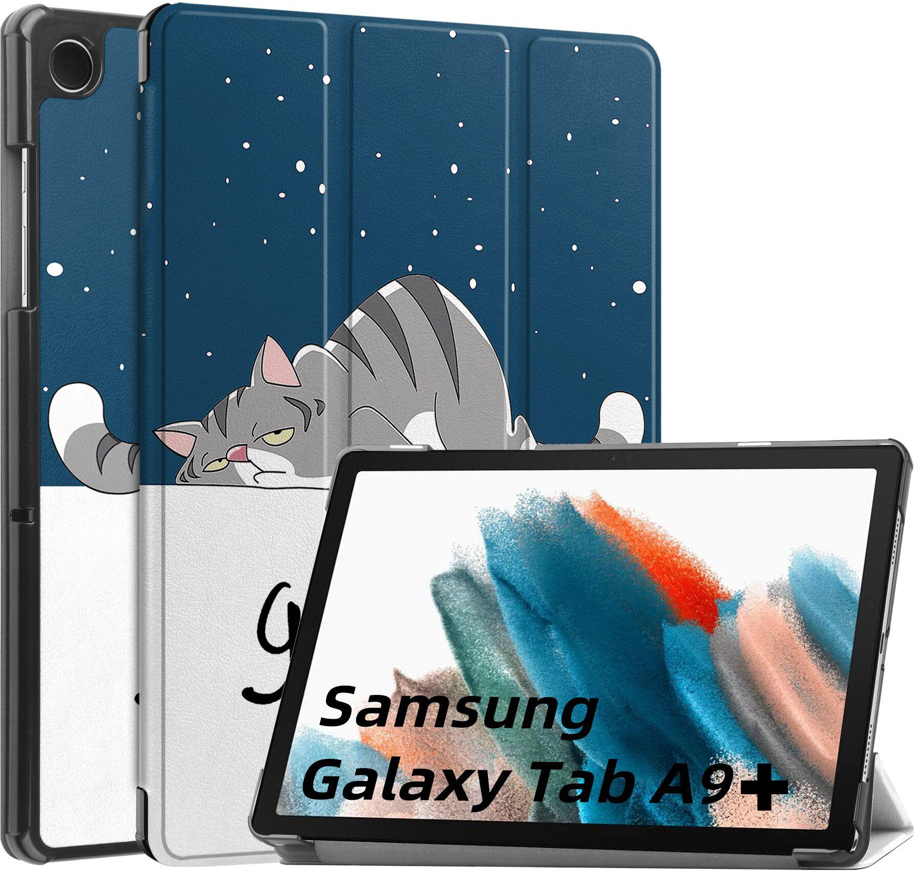 BeCover Чохол-книжка Smart Case для Samsung Galaxy Tab A9 Plus SM-X210/SM-X215 Good Night (710308) - зображення 1