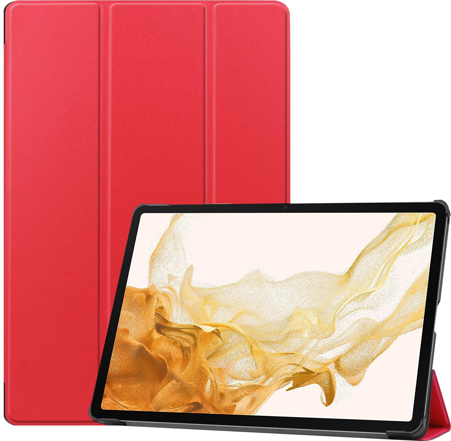 BeCover Чохол-книжка Smart Case для Samsung Galaxy Tab S9 Plus/S9 FE Plus 12.4" Red (710325) - зображення 1