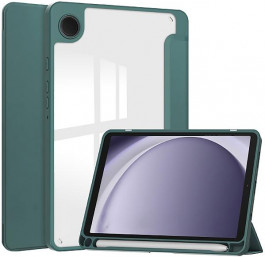 BeCover Чохол-книжка Soft Edge з кріпленням для Samsung Galaxy Tab A9 SM-X115 8.7" Dark Green (710357)