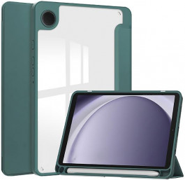   BeCover Чохол-книжка Soft Edge з кріпленням для Samsung Galaxy Tab A9 SM-X115 8.7" Dark Green (710357)