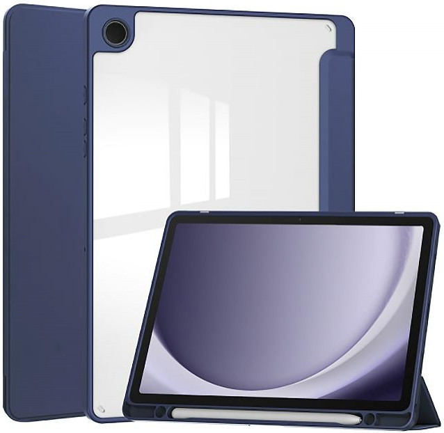 BeCover Чохол-книжка Soft Edge з кріпленням для Samsung Galaxy Tab A9 Plus SM-X210 Deep Blue (710367) - зображення 1