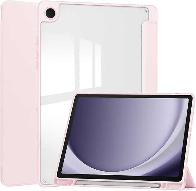BeCover Чохол-книжка Soft Edge з кріпленням для Samsung Galaxy Tab A9 Plus SM-X210 Pink (710370) - зображення 1
