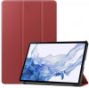 BeCover Чохол-книжка Smart Case для Samsung Galaxy Tab S9 Plus/S9 FE Plus 12.4" Red Wine (710372) - зображення 1