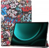 BeCover Чохол-книжка Smart Case для Samsung Galaxy Tab S9 Plus/S9 FE Plus 12.4" Graffiti (710377) - зображення 1