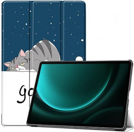 BeCover Чохол-книжка Smart Case для Samsung Galaxy Tab S9 Plus/S9 FE Plus 12.4" Good Night (710378)