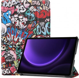 BeCover Чохол-книжка Smart Case для Samsung Galaxy Tab S9 SM-X710/S9 FE SM-X510 Graffiti (710417)