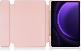 BeCover Чохол 360° для Samsung Galaxy Tab S9 SM-X710/SM-X716/S9 FE SM-X510/SM-X516B Pink (710436)