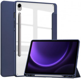 BeCover Чохол-книжка Soft Edge з кріпленням для Samsung Galaxy Tab S9/S9 FE 11.0" Deep Blue (710439)