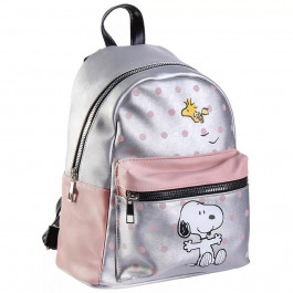 Cerda Snoopy Casual Fashion Faux-Leather Backpack