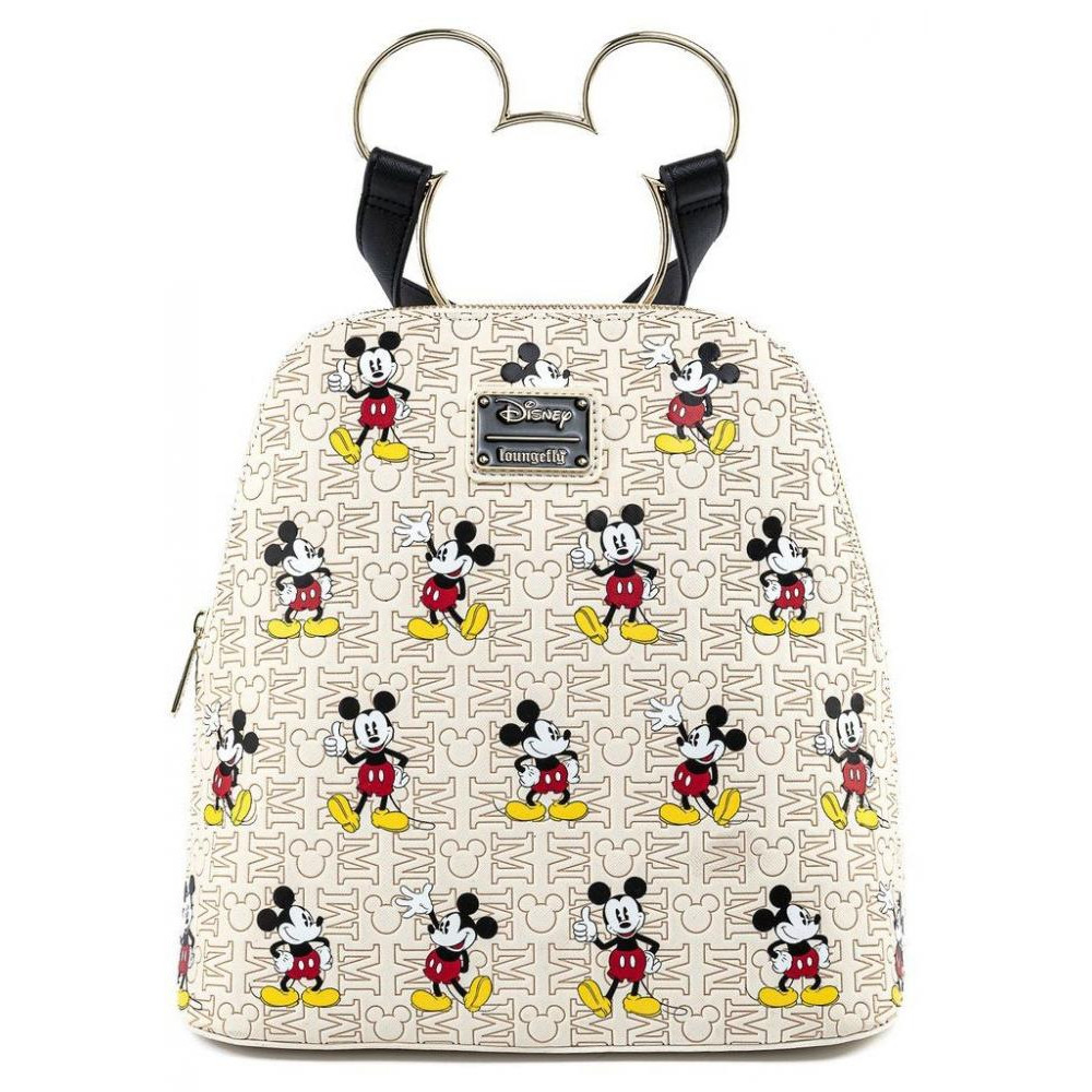 Loungefly Disney - Mickey Mouse Mickey Hardware AOP Backpack - зображення 1