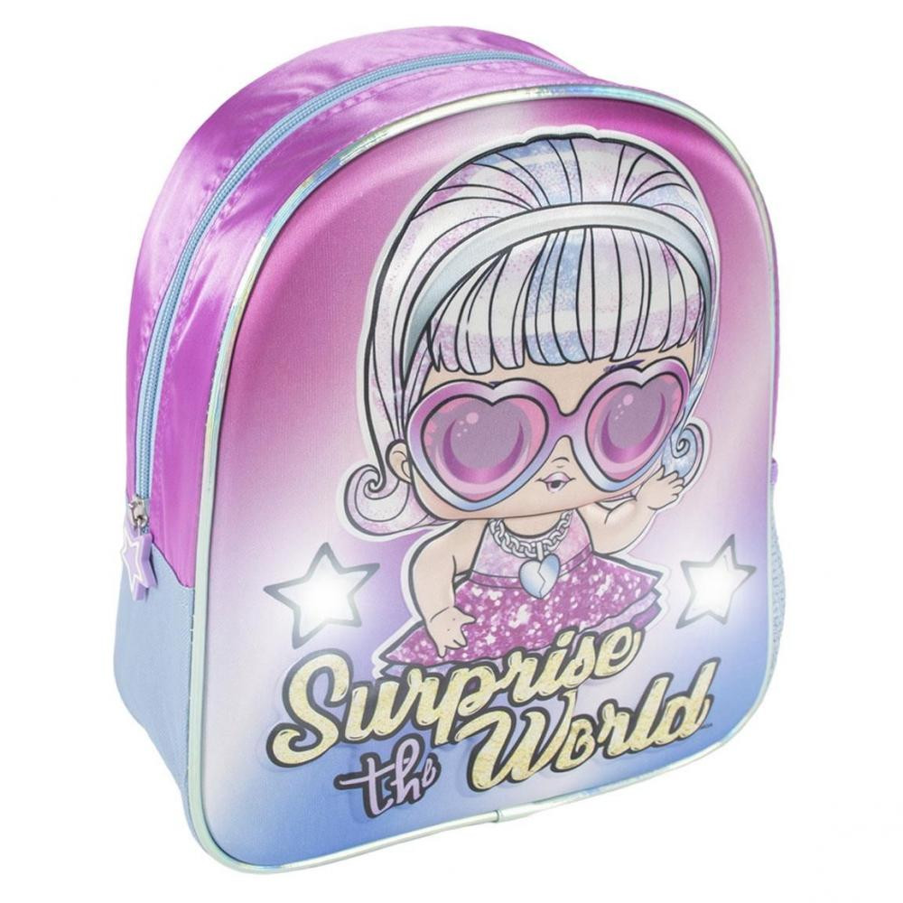 Cerda L.O.L. Surprise - The World Lights Kids Backpack - зображення 1