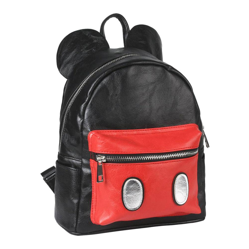 Cerda Mickey Mouse Black Casual Fashion Faux-Leather Backpack - зображення 1