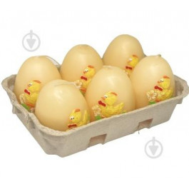 Pako-If Свічки Яйце Великоднє М 6 шт. в асортименті