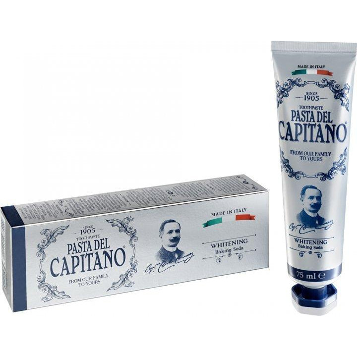 Pasta del Capitano Зубна паста,  Що відбілює з содою 1905 75 (мл) - зображення 1