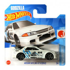   Hot Wheels Godzilla Nissan Skyline GT-R (R32) J-Imports 1:64 HKJ13 White