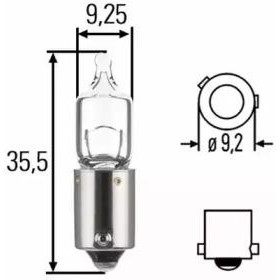 Hella H7 12V 55W (8GH007643121) - зображення 1