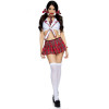 Leg Avenue Эротический костюм школьницы  Miss Prep School S/M Red (SO7997) - зображення 2