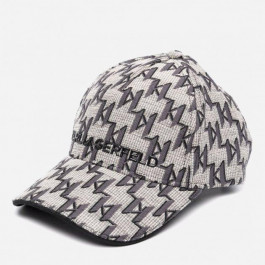 Karl Lagerfeld Жіноча бейсболка  K/MONOGRAM JKRD CAP сіра (216W3414-900)