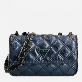 GUESS Жіноча сумка крос боді  Cessily Micro Mini темно-синя (HWKM7679780-MID)