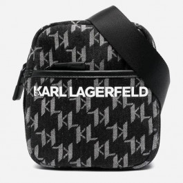 Karl Lagerfeld Чоловіча сумка  K/OTTO DENIM CROSSBODY чорна (225M3072-250)