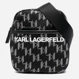   Karl Lagerfeld Чоловіча сумка  K/OTTO DENIM CROSSBODY чорна (225M3072-250)