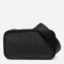 Karl Lagerfeld Чоловіча сумка через плече  K/KOVER CAMERA BAG чорна (226M3065-999)