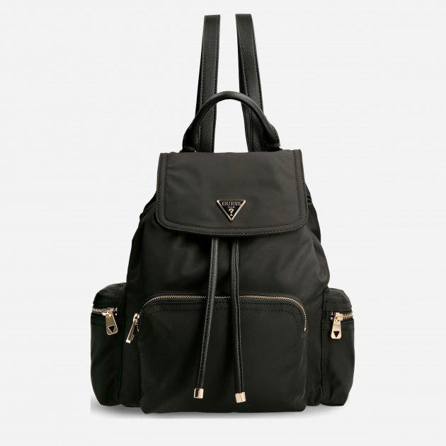 GUESS Рюкзак жіночий  ECO GEMMA BACKPACK HWEYG839532-BLA Чорний (800070266588) - зображення 1