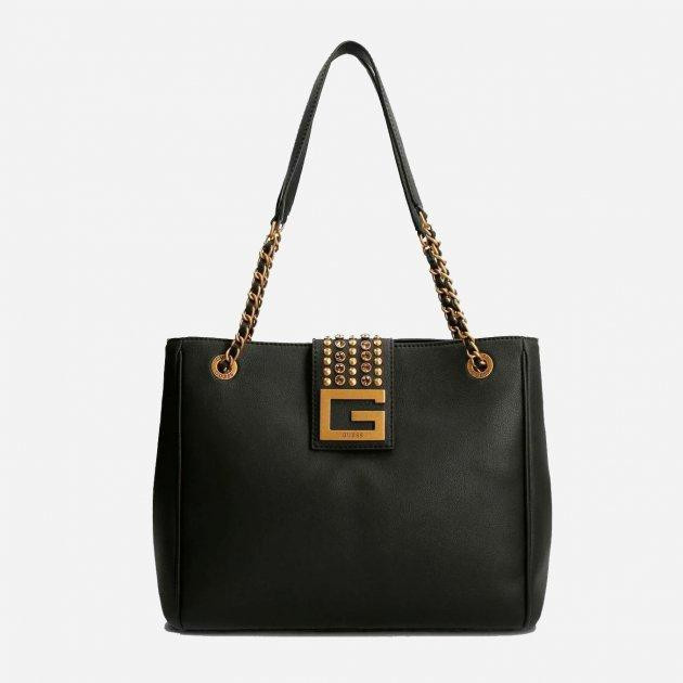 GUESS Женская сумка  Bling Girlfriend Tote HWVB7984230-BLA Черная (8000702444214) - зображення 1