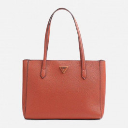 GUESS Женская сумка  Downtown Chic Turnlock Tote HWVB8385230-WKY Бордово-коричневая (8000702444230)