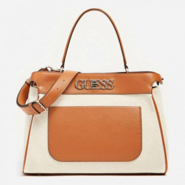   GUESS Женская сумка  Uptown Chic LRG Trnlck Satchel HWHG7301060-COG Коньячная (800070165476)