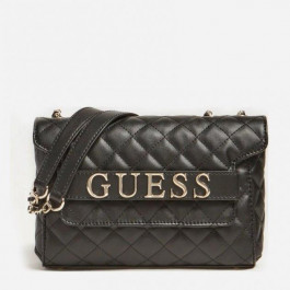   GUESS Женская сумка  Illy Convertibe Crossbody Flap HWVG7970210-BLA Черная (800070165536)