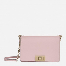 FURLA Женская кожаная сумка  Mimi' S Crossbody 1045356 Светло-розовая (8050560480660)