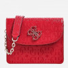 GUESS Женская сумка кросс боди  Chic Shine Mini Crossbody Flap красная (HWSG7746780-BER) - зображення 1