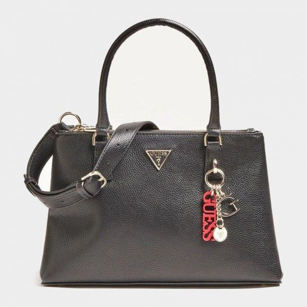 GUESS Женская сумка тоут  Becca Status Satchel черная (HWVG7742060-BLA) - зображення 1