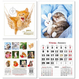  Календар перекидний КОЛАЖ Чарівні улюбленці (кошенята) 2023 (4820144130342)
