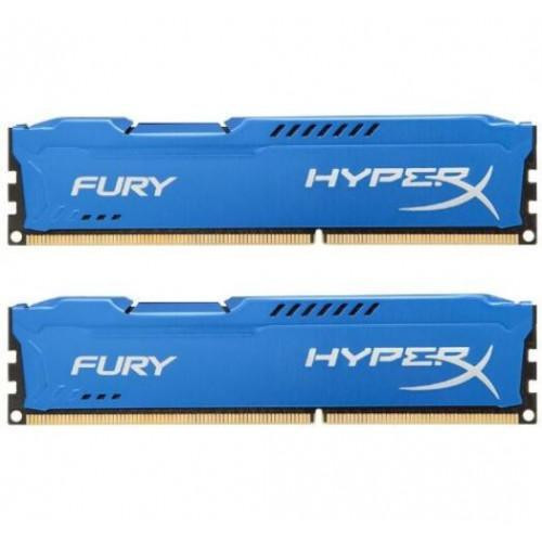 HyperX 16 GB (2x8GB) DDR3 1600 MHz FURY (HX316C10FK2/16) - зображення 1