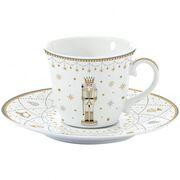 Easy Life Чашка для чаю з блюдцем Royal Nutcracker 200мл R1106#RNUT